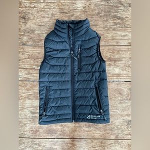 Kids S Black Boulder Gear Vest
